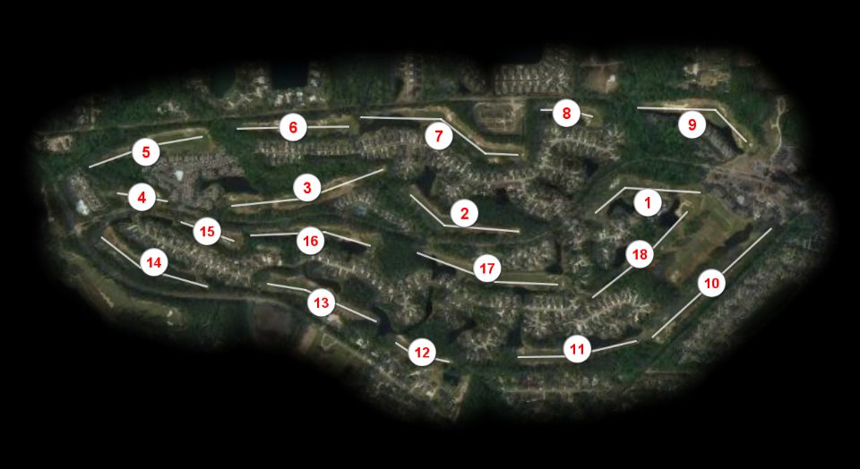 Wachesaw Plantation East course overview