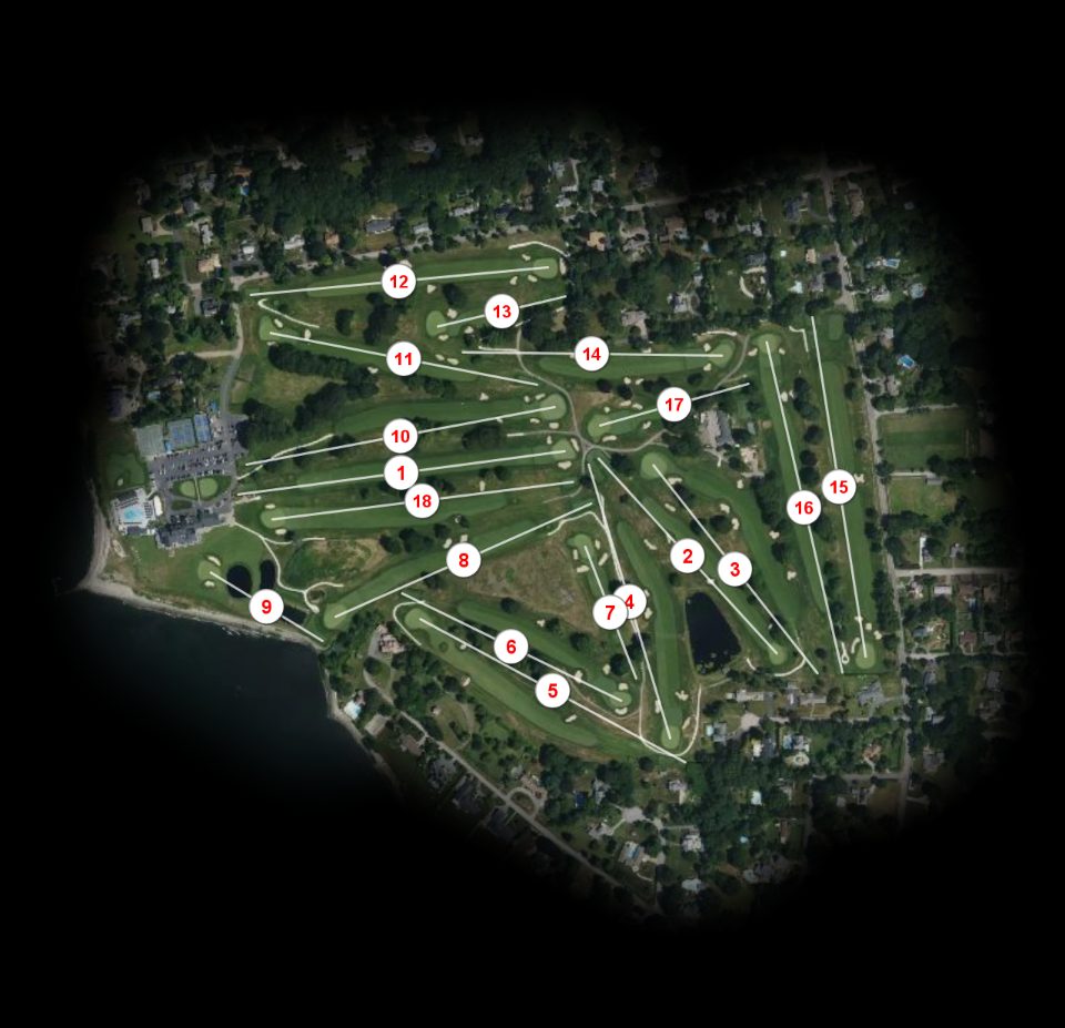 Warwick Country Club course overview