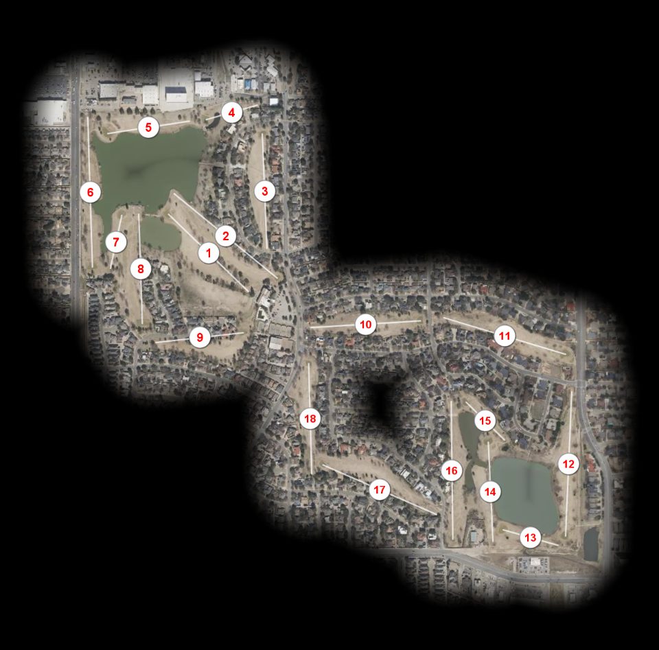 LakeRidge Country Club course overview
