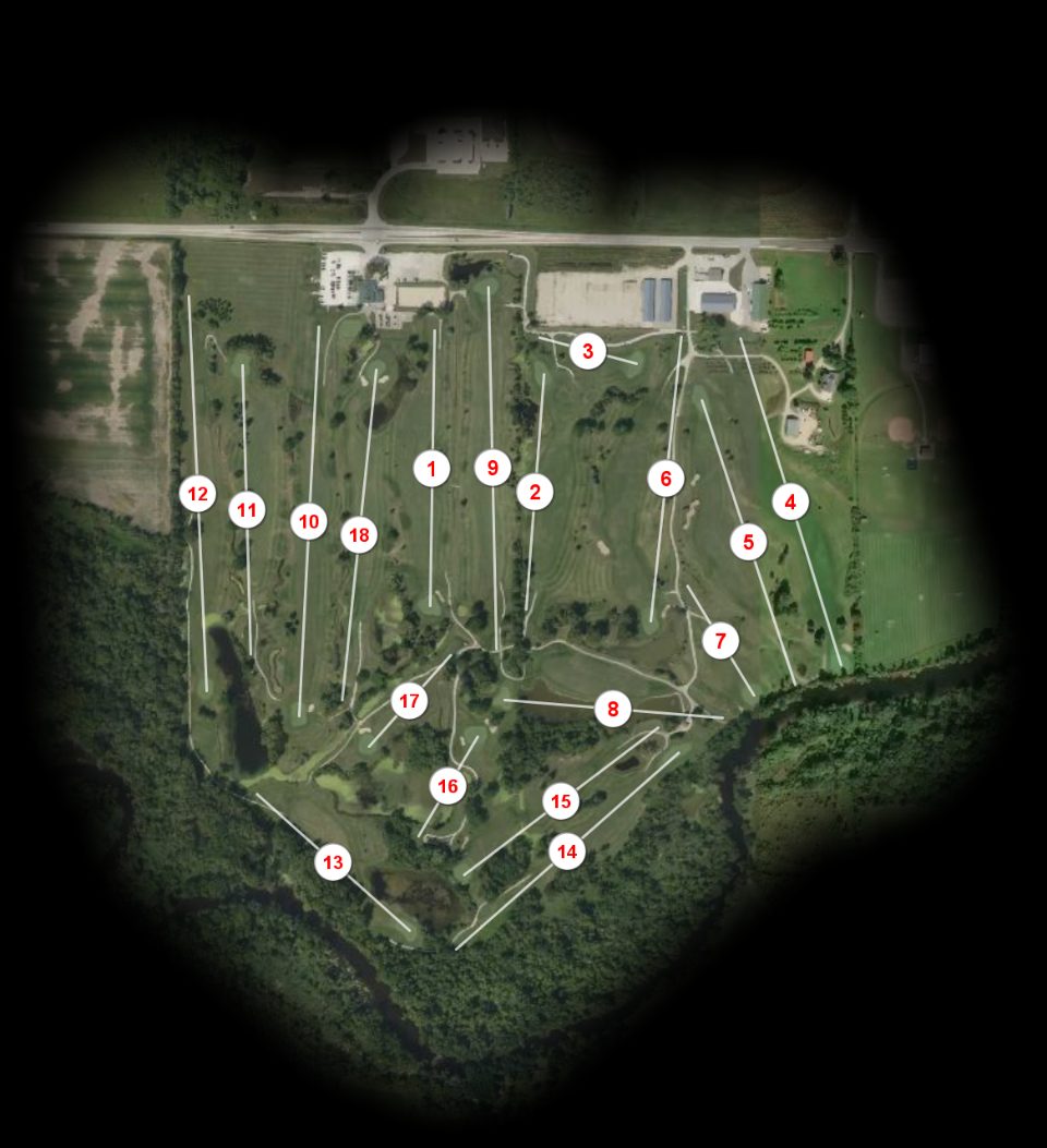 West Bend Lakes Golf Club course overview
