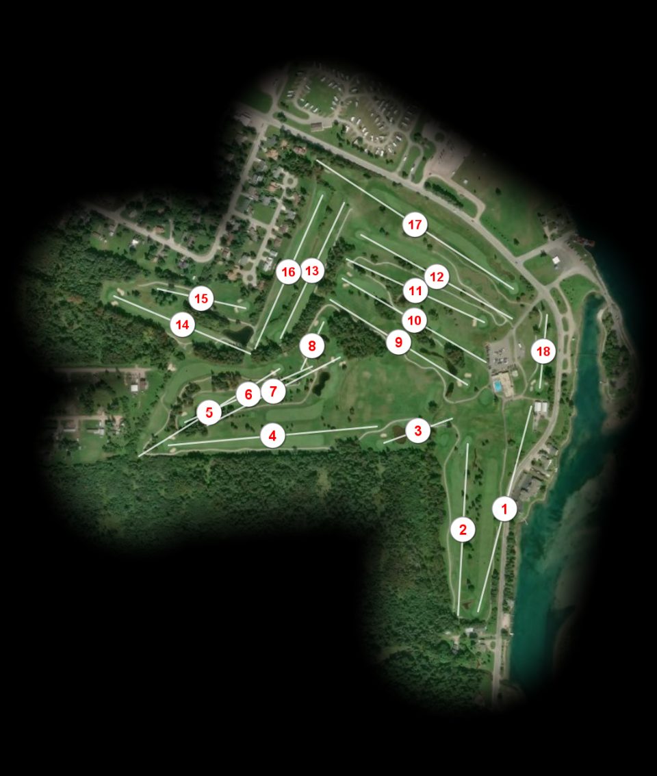 Sault Ste Marie Country Club course overview