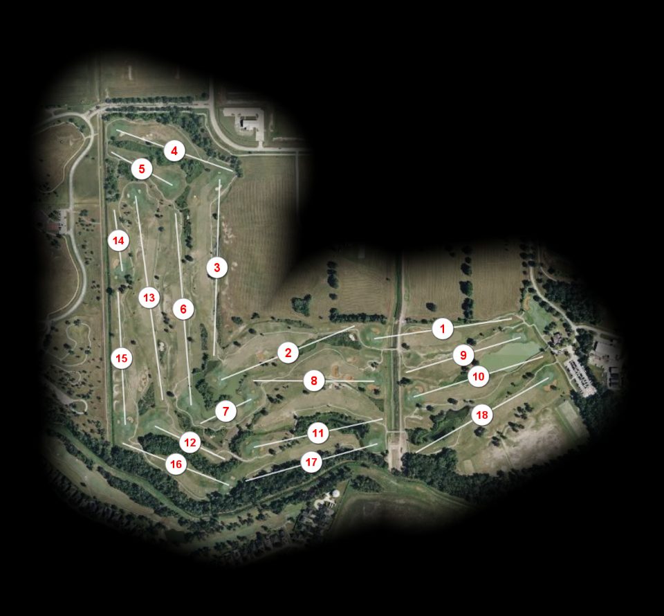 Clear Creek Golf Club course overview