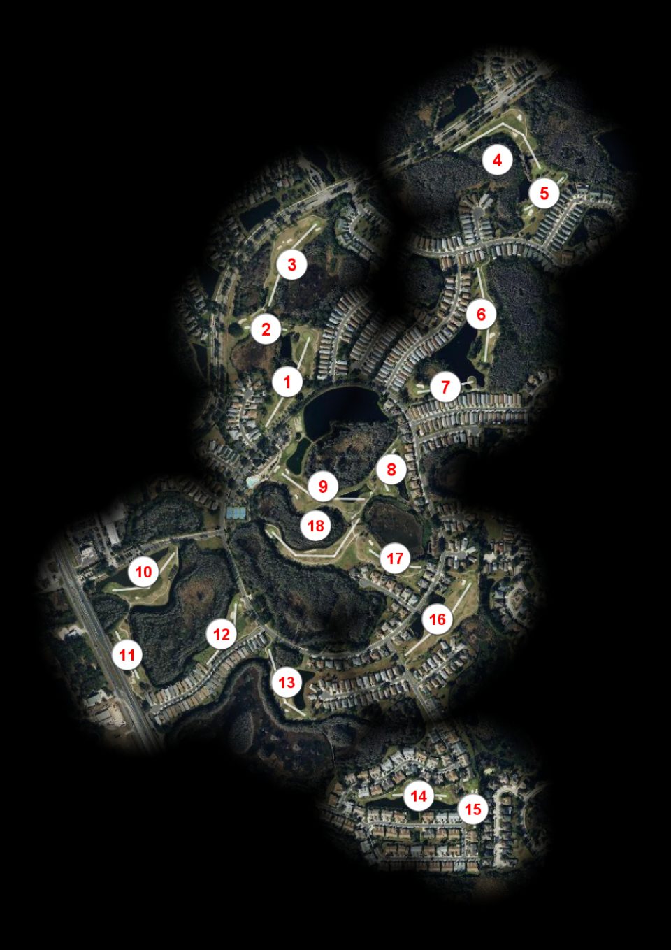 The Groves Golf & Country Club course overview