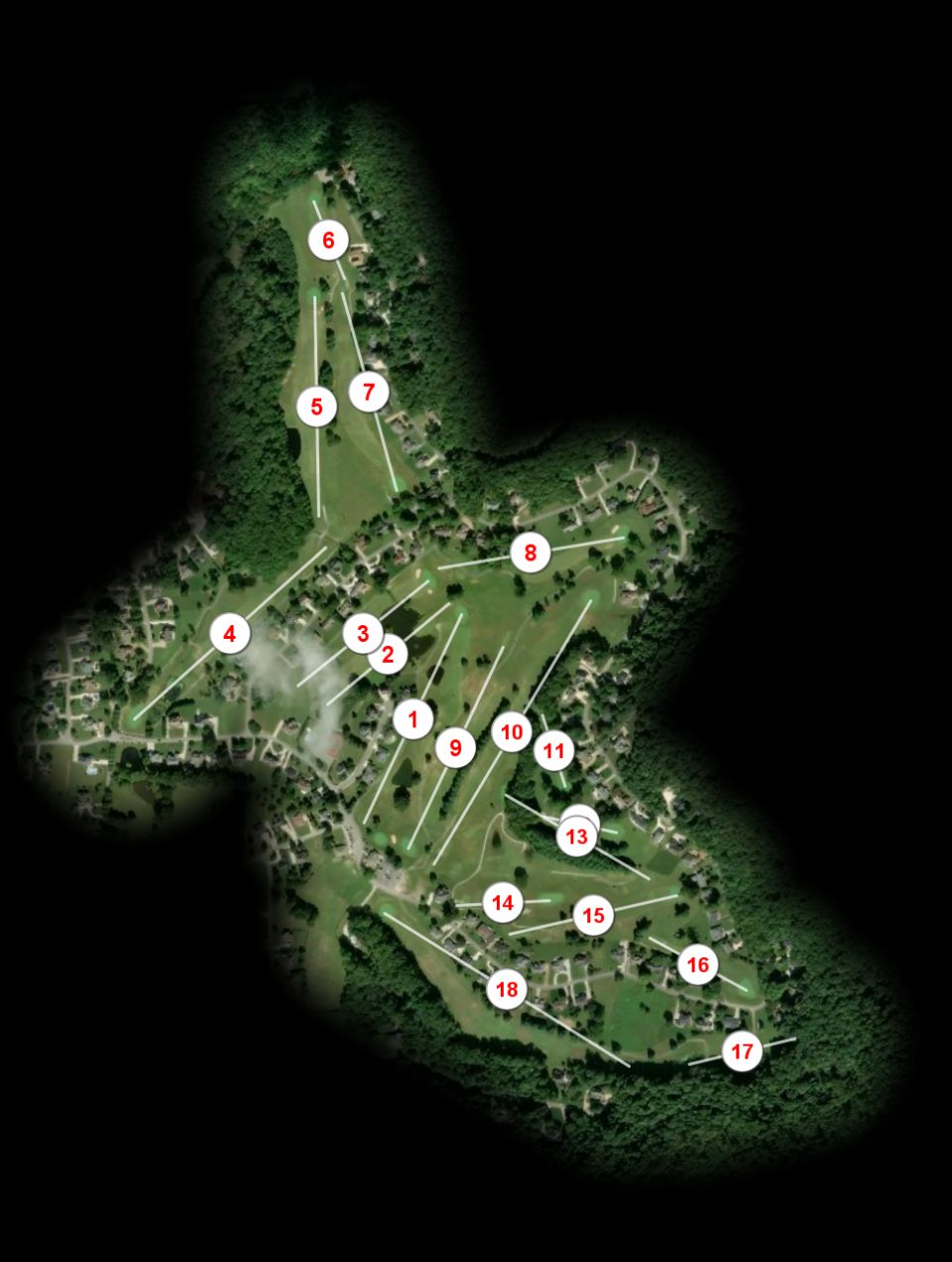 White Plains Golf Course course overview