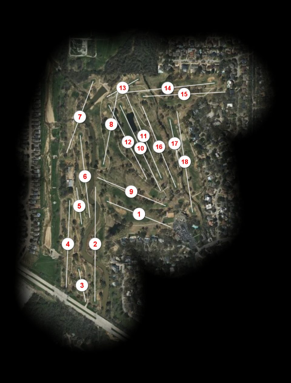 Shady Valley Golf Club course overview