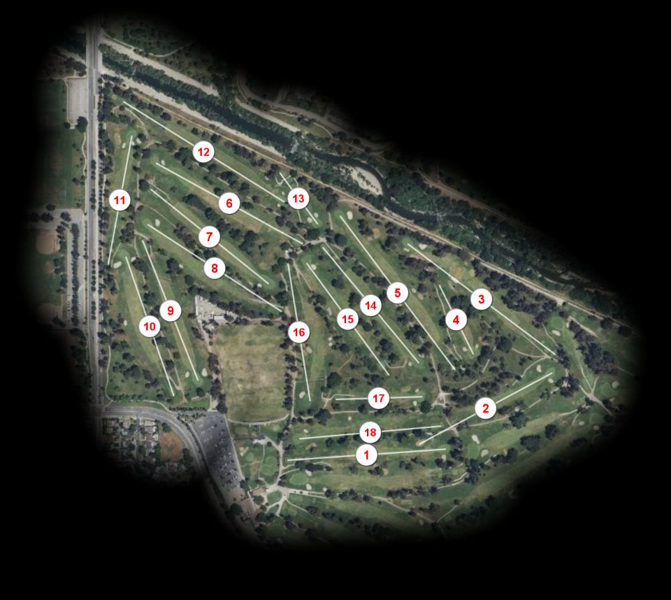 Sepulveda Golf Complex Balboa course overview