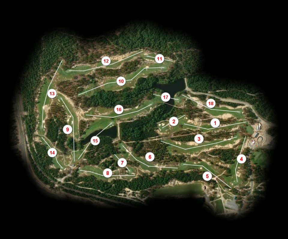 Pinehurst Country Club #10 course overview