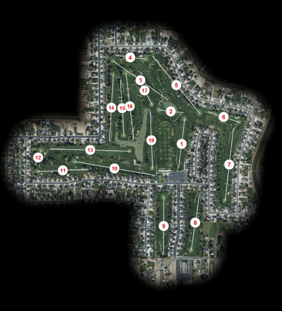 Remuda Golf Course and Driving Range course overview
