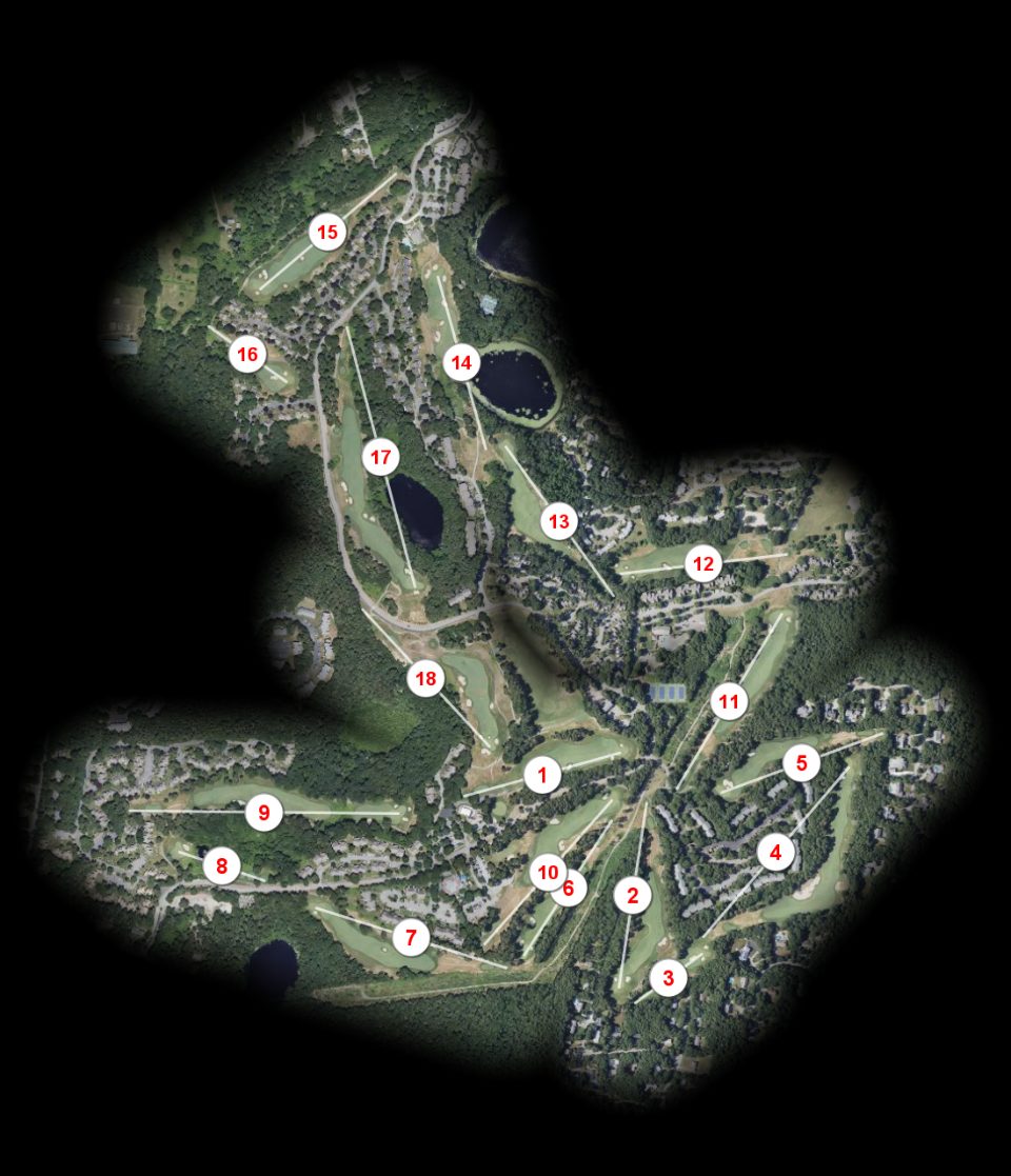 Ocean Edge Resort & Golf Club course overview