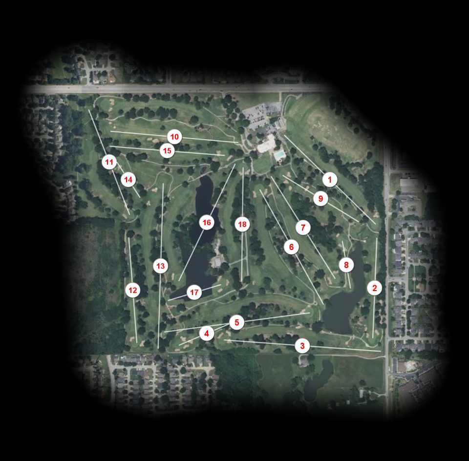 MeadowBrook Country Club course overview