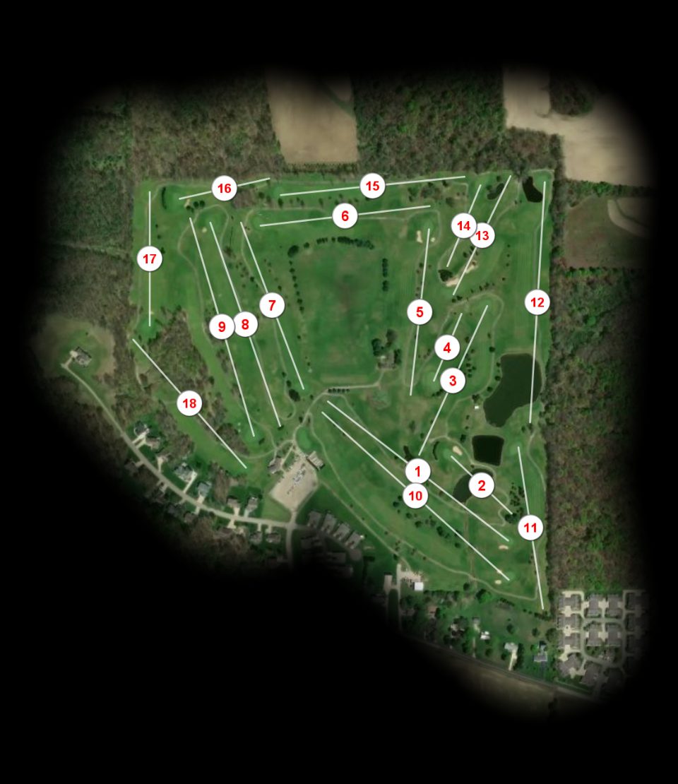 Oaktree Golf Club course overview