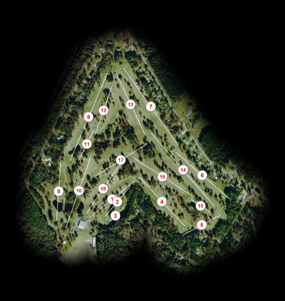 Pine Creek Golf Club course overview