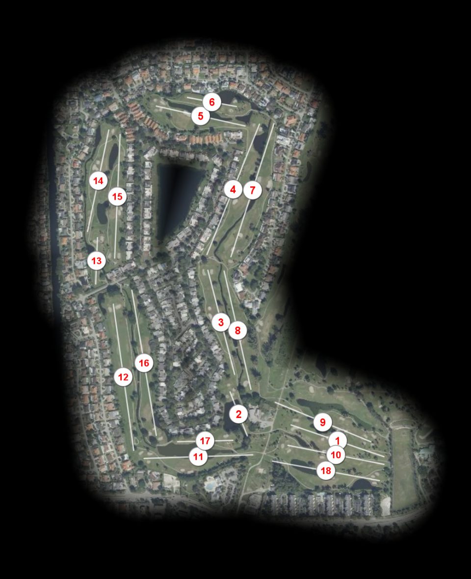 Country Club of Miami West course overview