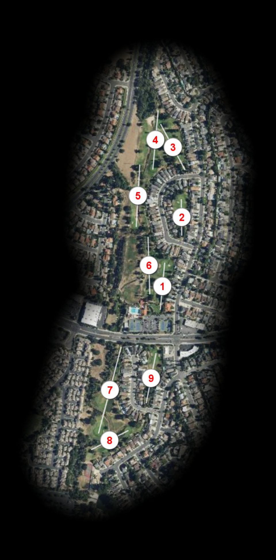 Lindero Country Club course overview