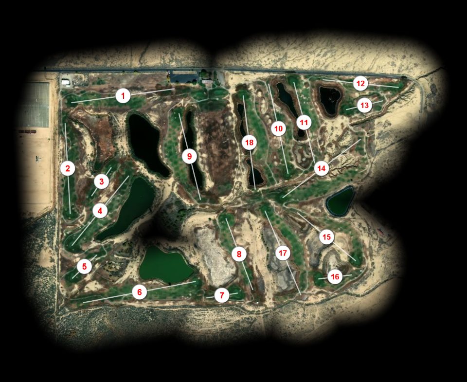 Coyote del Malpais Golf Course course overview
