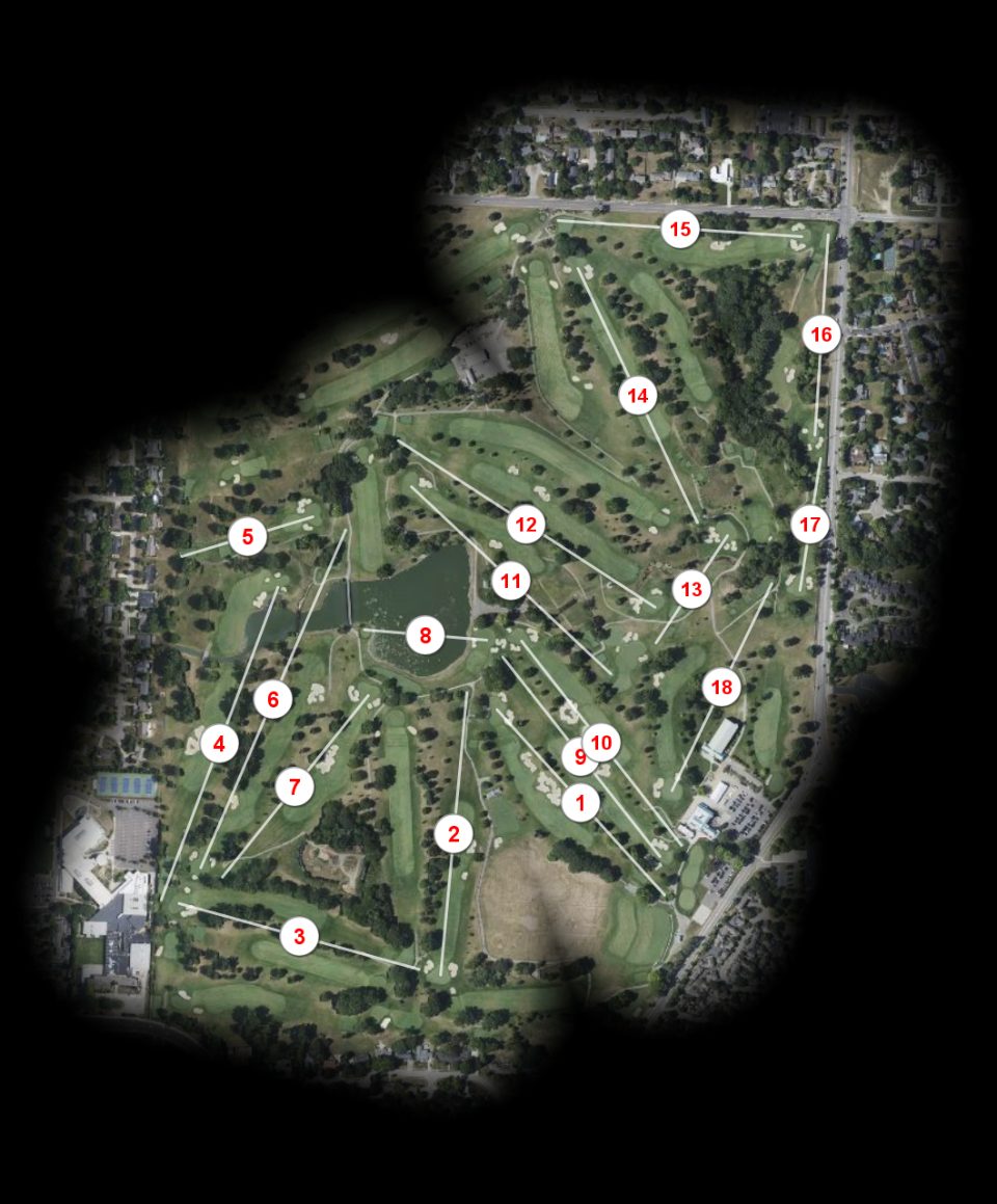 Ohio State University Golf Club Scarlet course overview