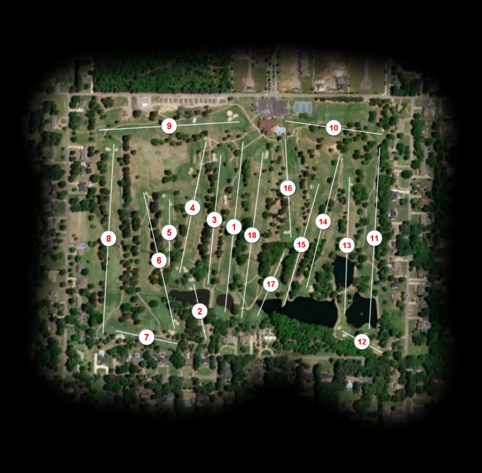 Searcy Country Club course overview