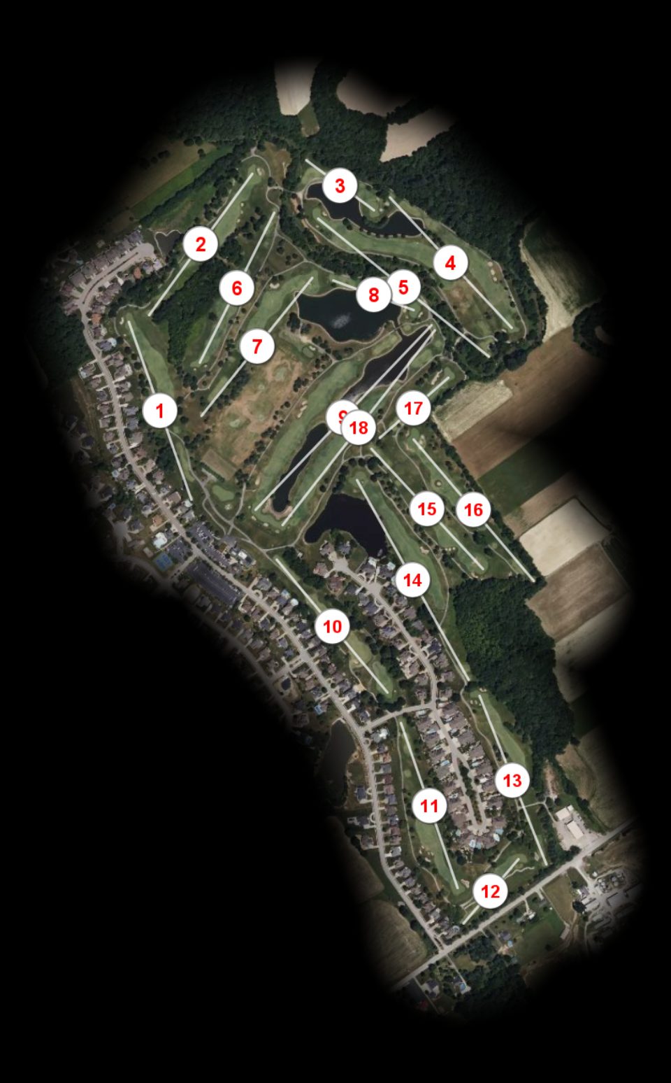 Covered Bridge Golf Club course overview