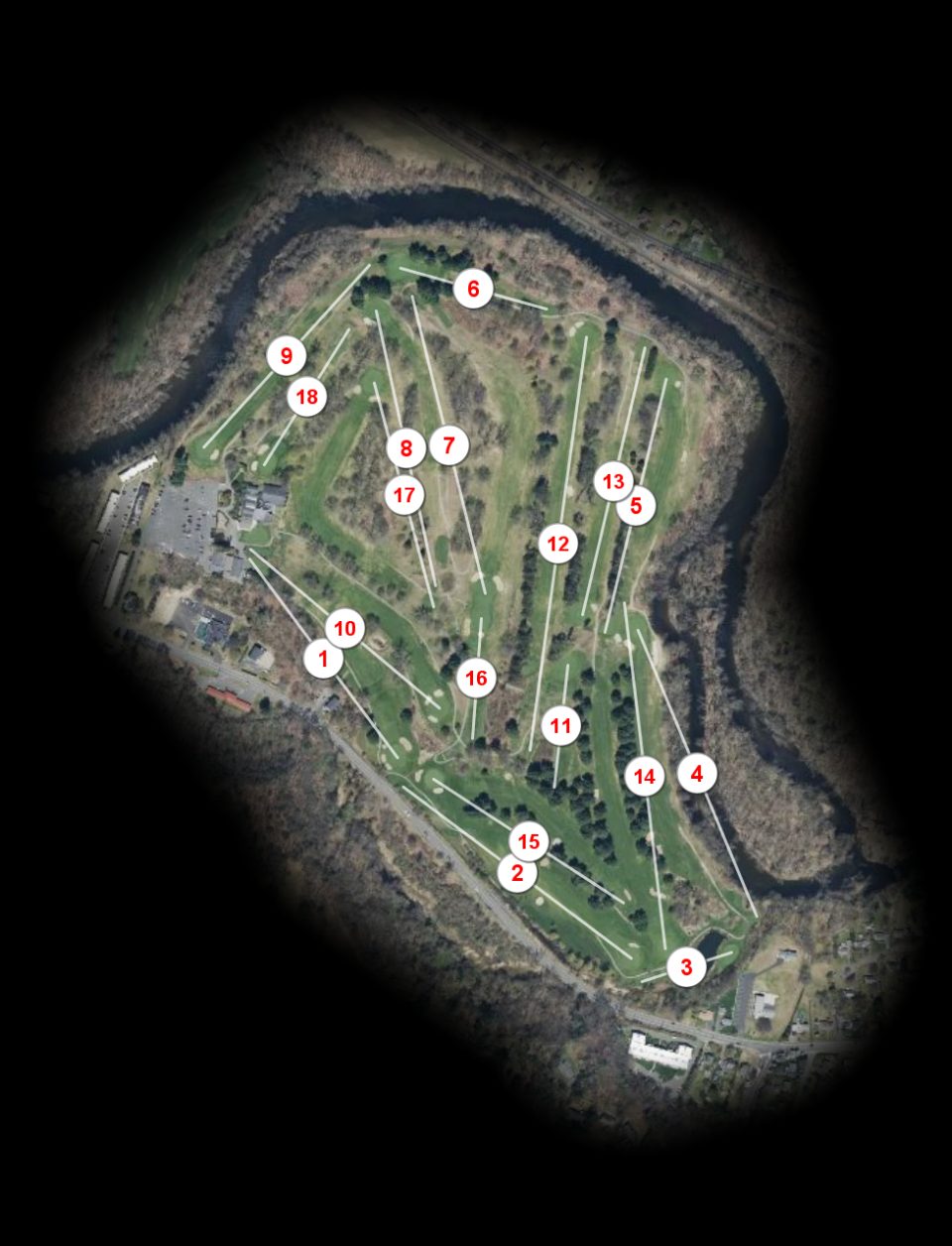 Tekoa Country Club course overview