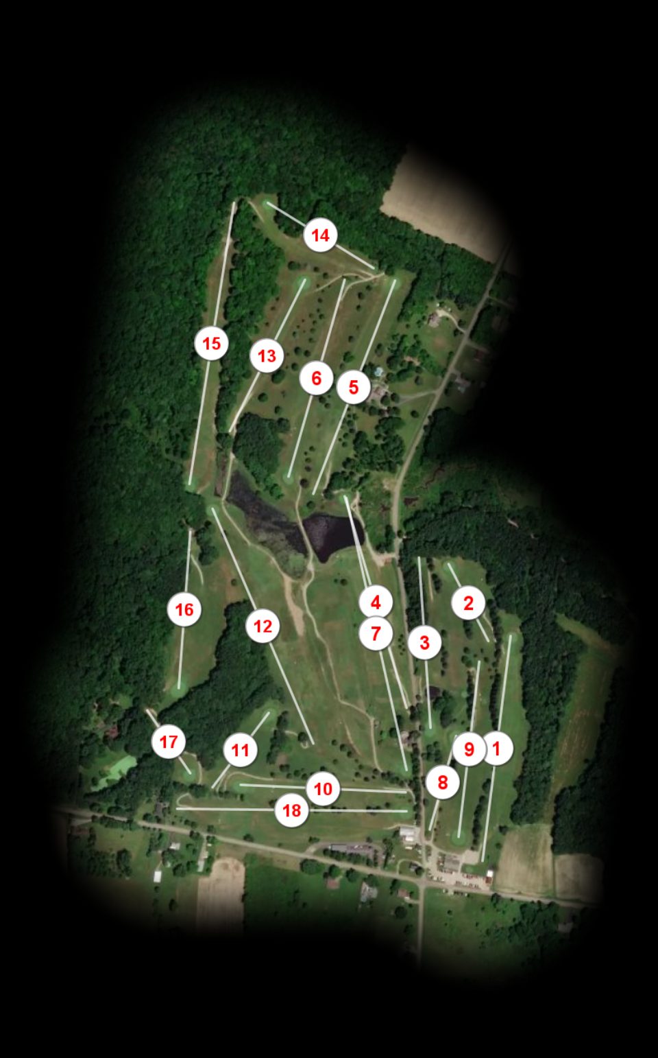 Whispering Pines Golf Course course overview