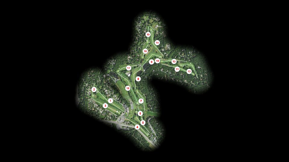 Blowing Rock Country Club course overview