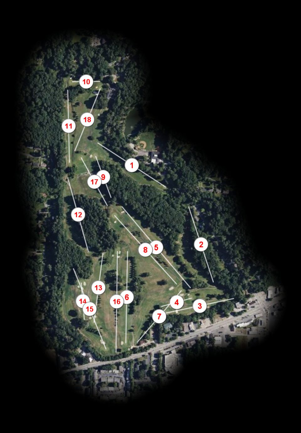 Alfred Tup Holmes Golf Course course overview