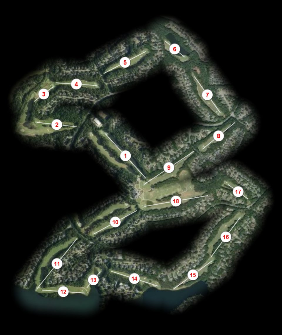 Golf Club of Georgia Lakeside course overview