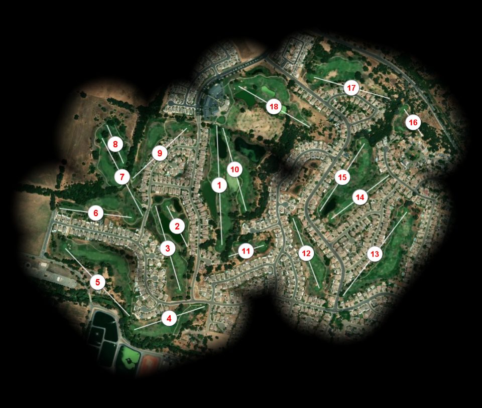 Castle Oaks Golf Club course overview