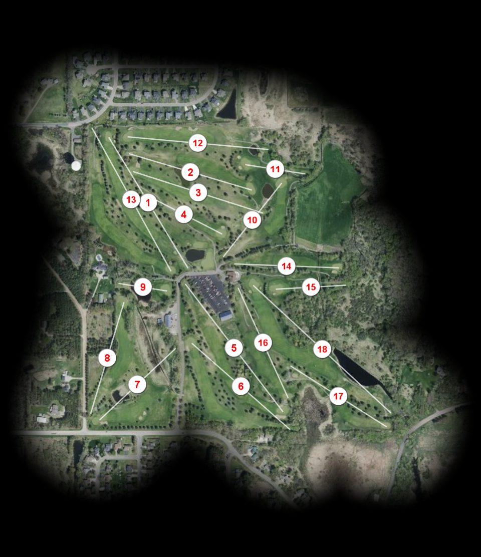 Oneka Ridge Golf Course course overview