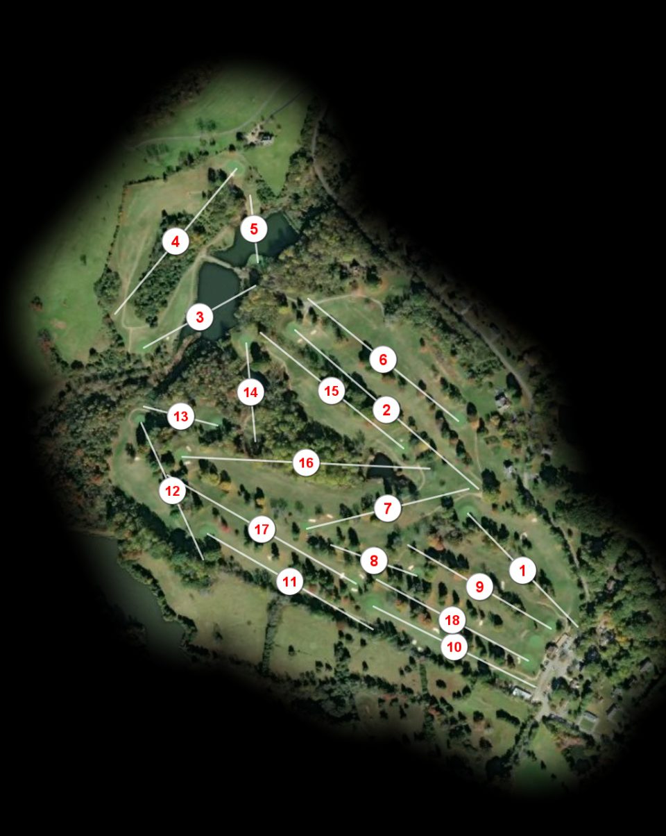 Colonial Hills Golf Club course overview