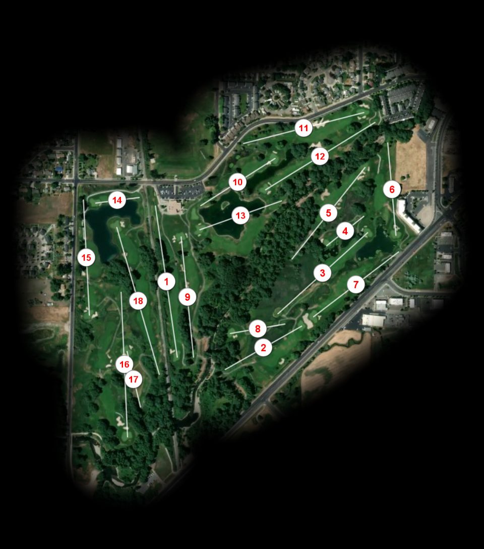 Logan River Golf Course course overview