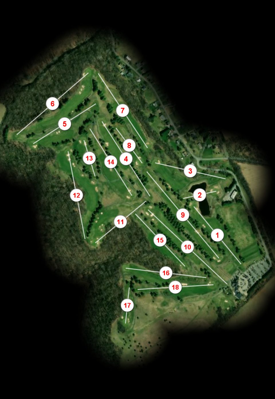 Musket Ridge Golf Club course overview