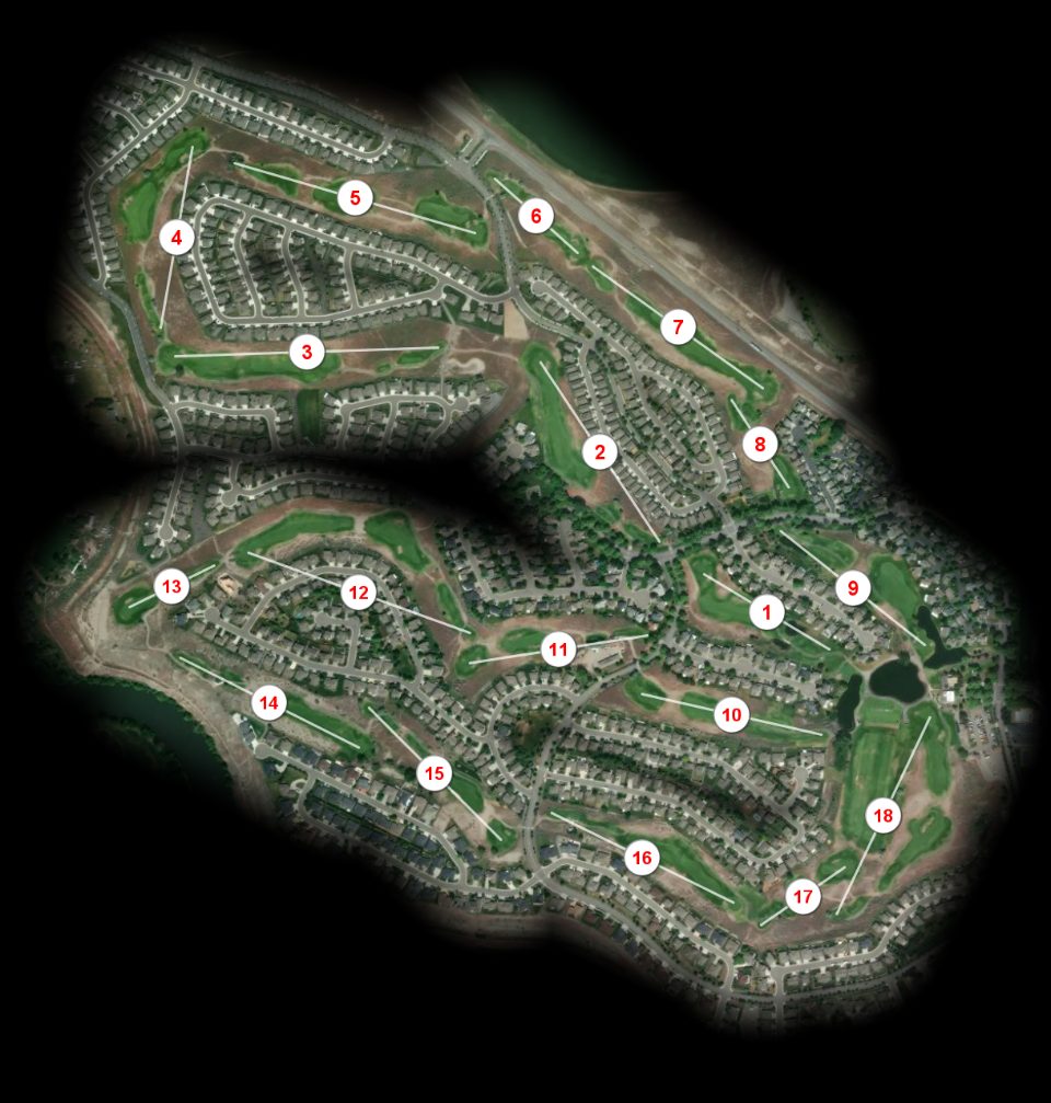 Horn Rapids Golf Club course overview