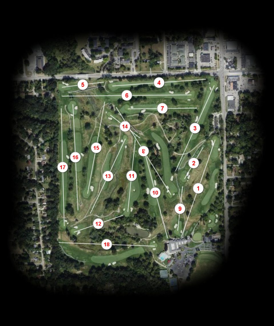 Plum Hollow Country Club course overview