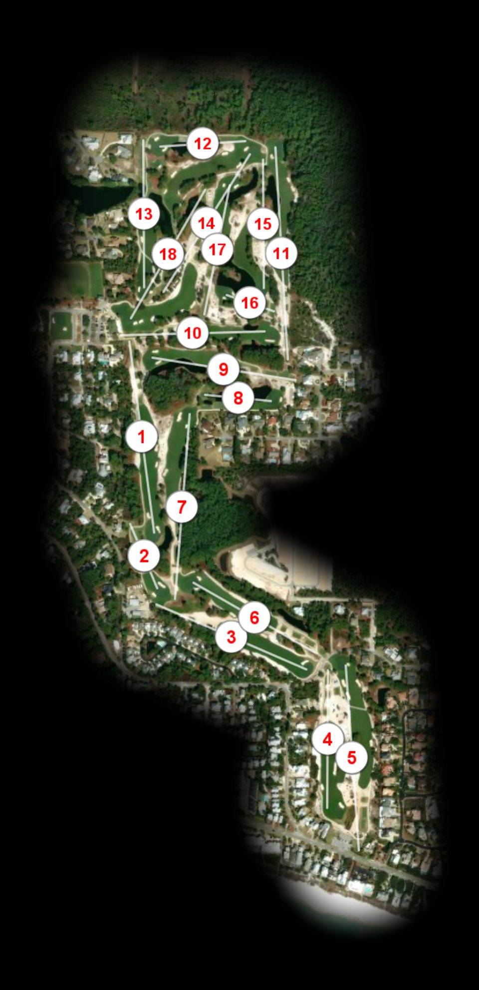 Santa Rosa Golf and Beach Club course overview
