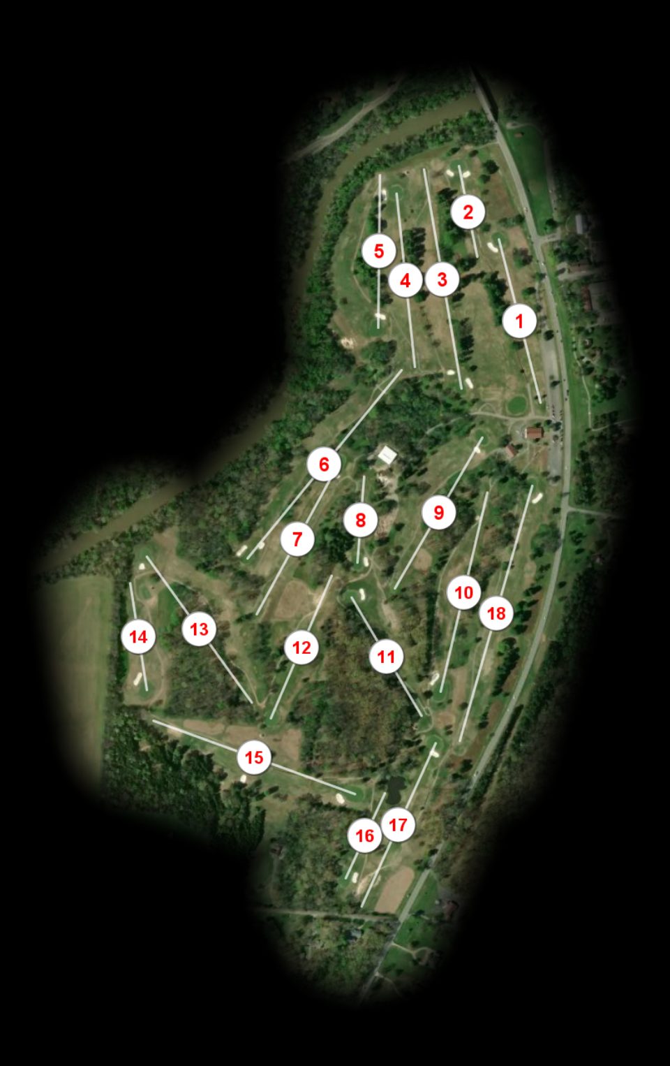 Henry Horton Buford Ellington Golf Course course overview