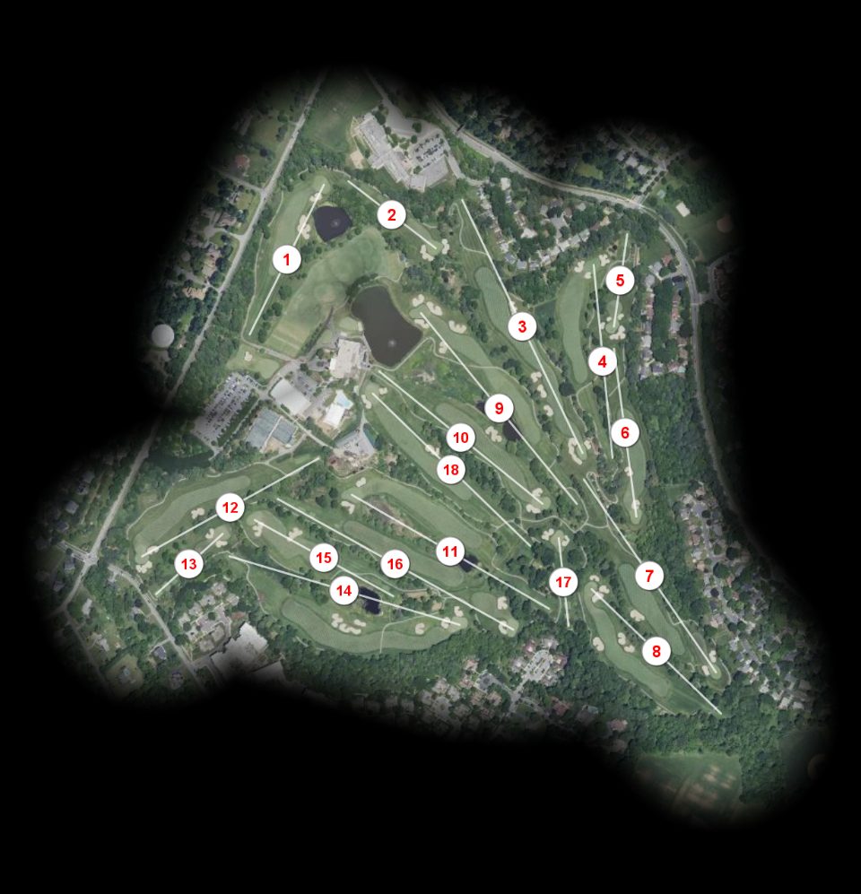 Lakewood Country Club course overview