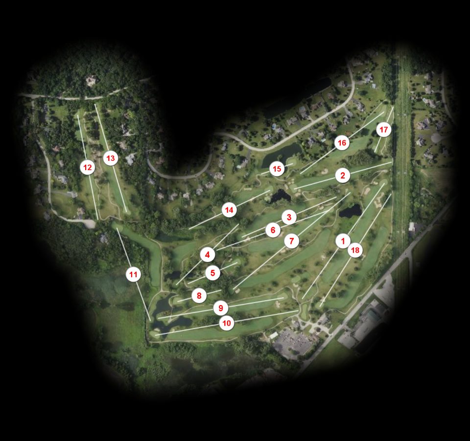 Prairie Isle Golf Club course overview
