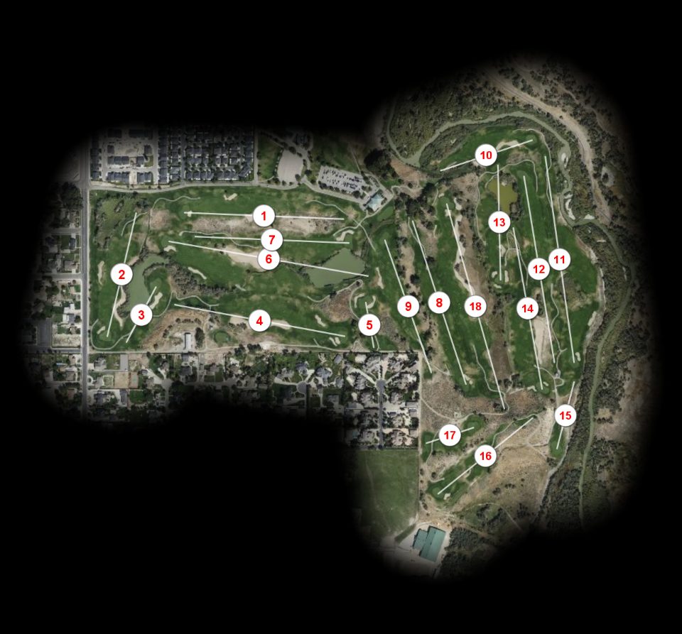 Riverbend Golf Course course overview