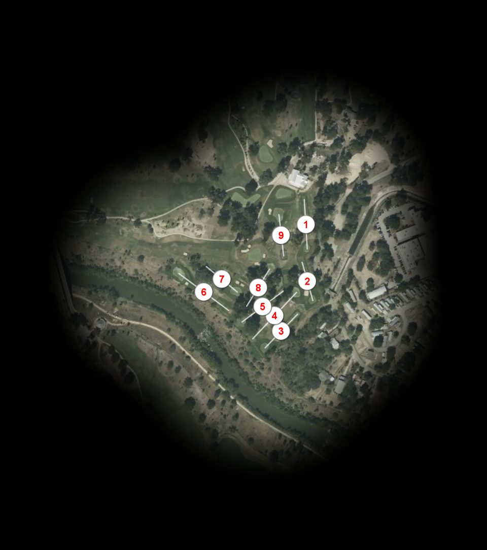 Riverside Golf Course 9 Hole Par 3 course overview