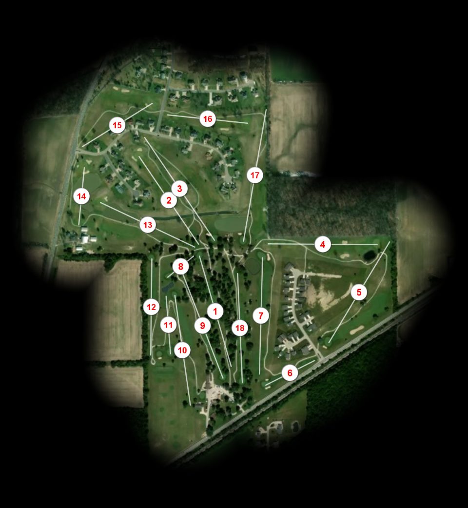 Albany Golf Club course overview