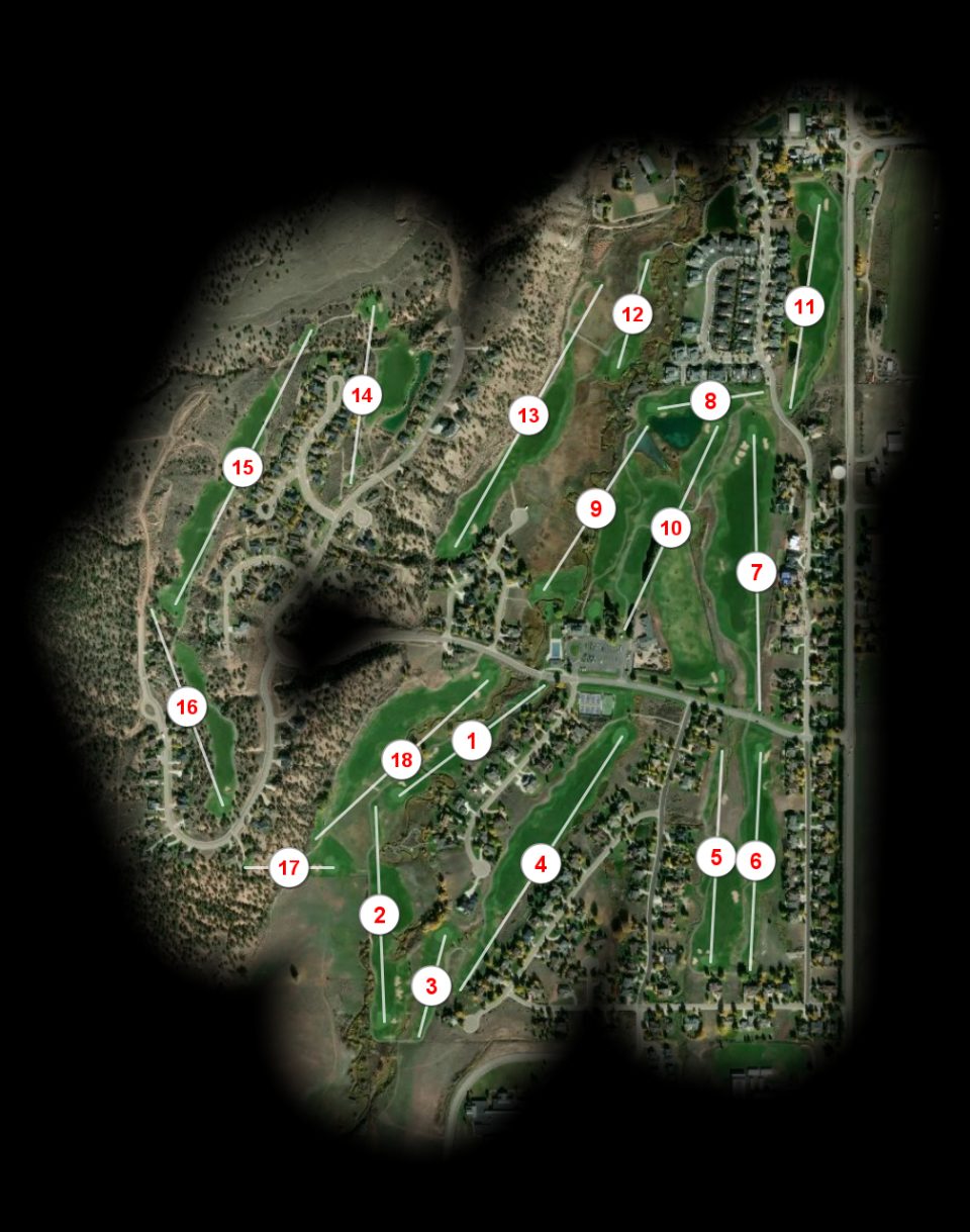 Gypsum Creek Golf Course course overview