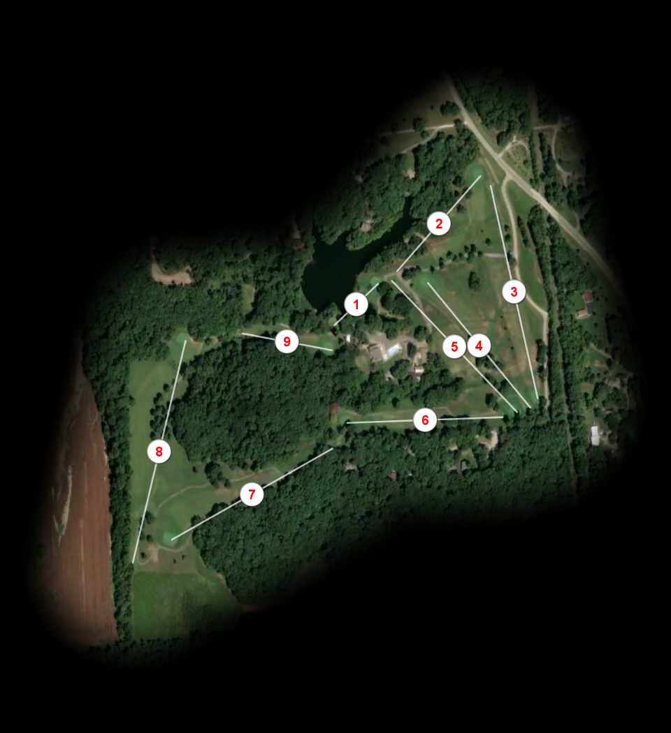Staunton Country Club course overview