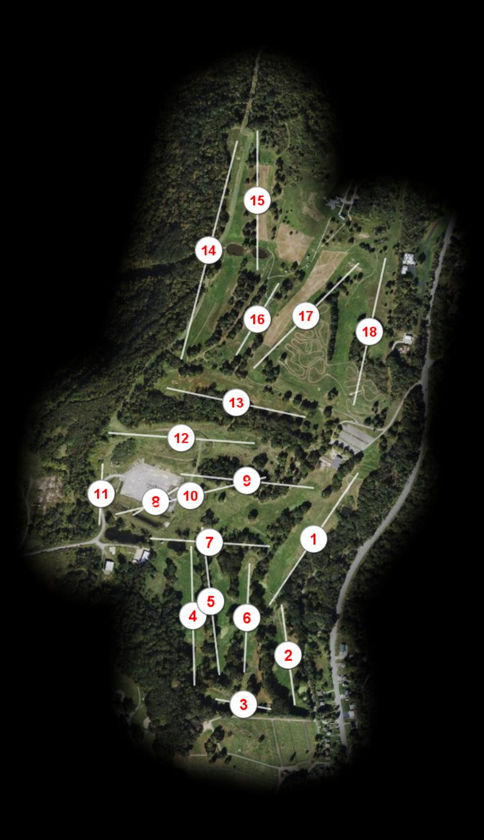 Buffalo Valley Country Club course overview