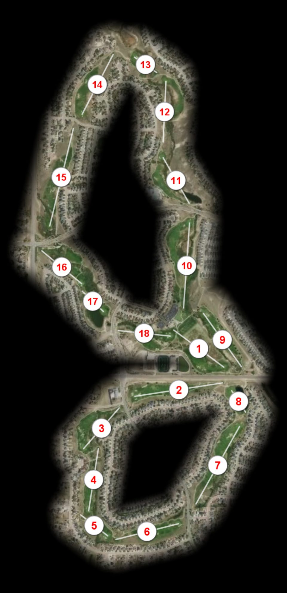 Antler Creek Golf Club course overview