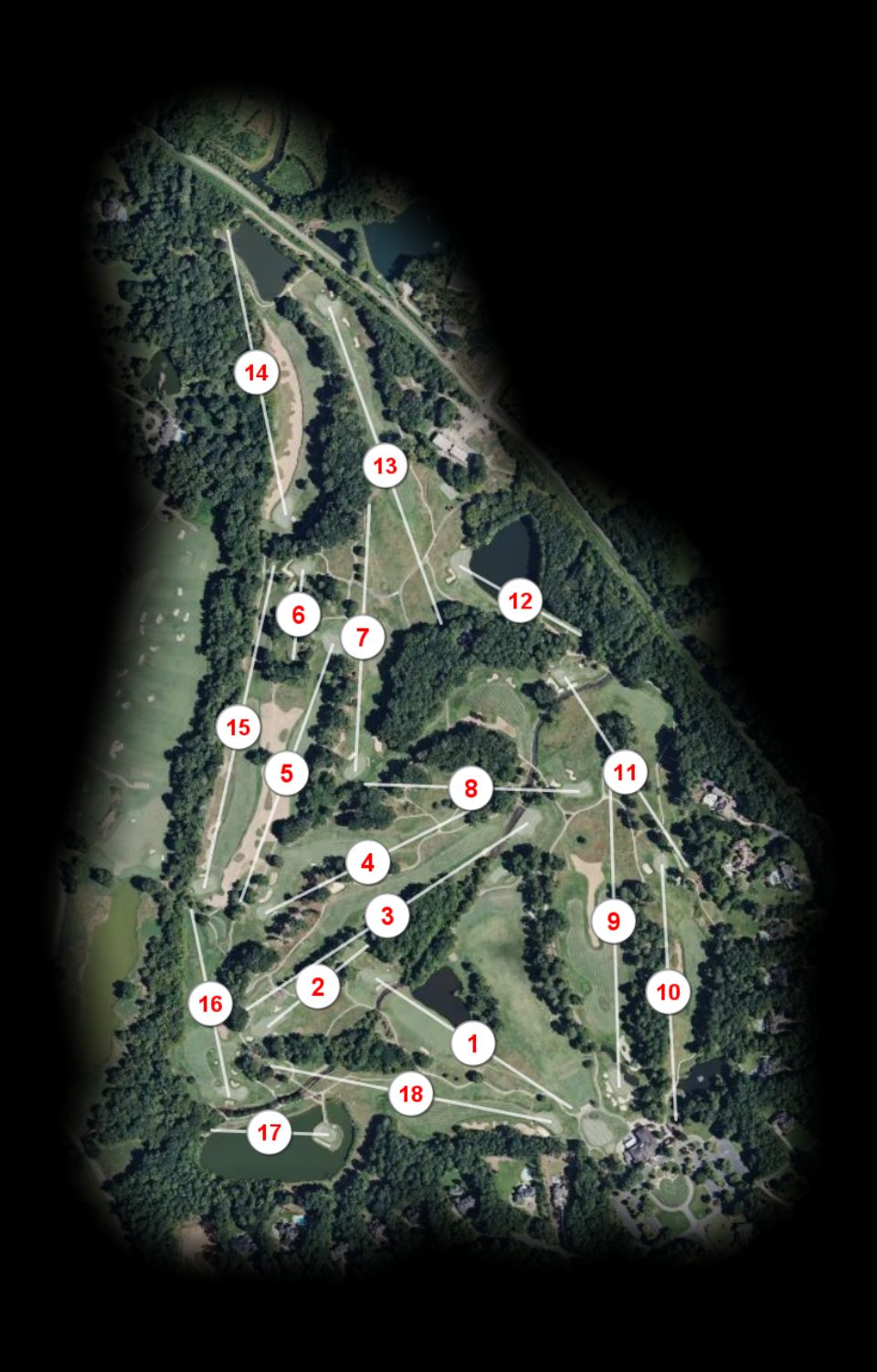 Atlanta National Golf Club course overview