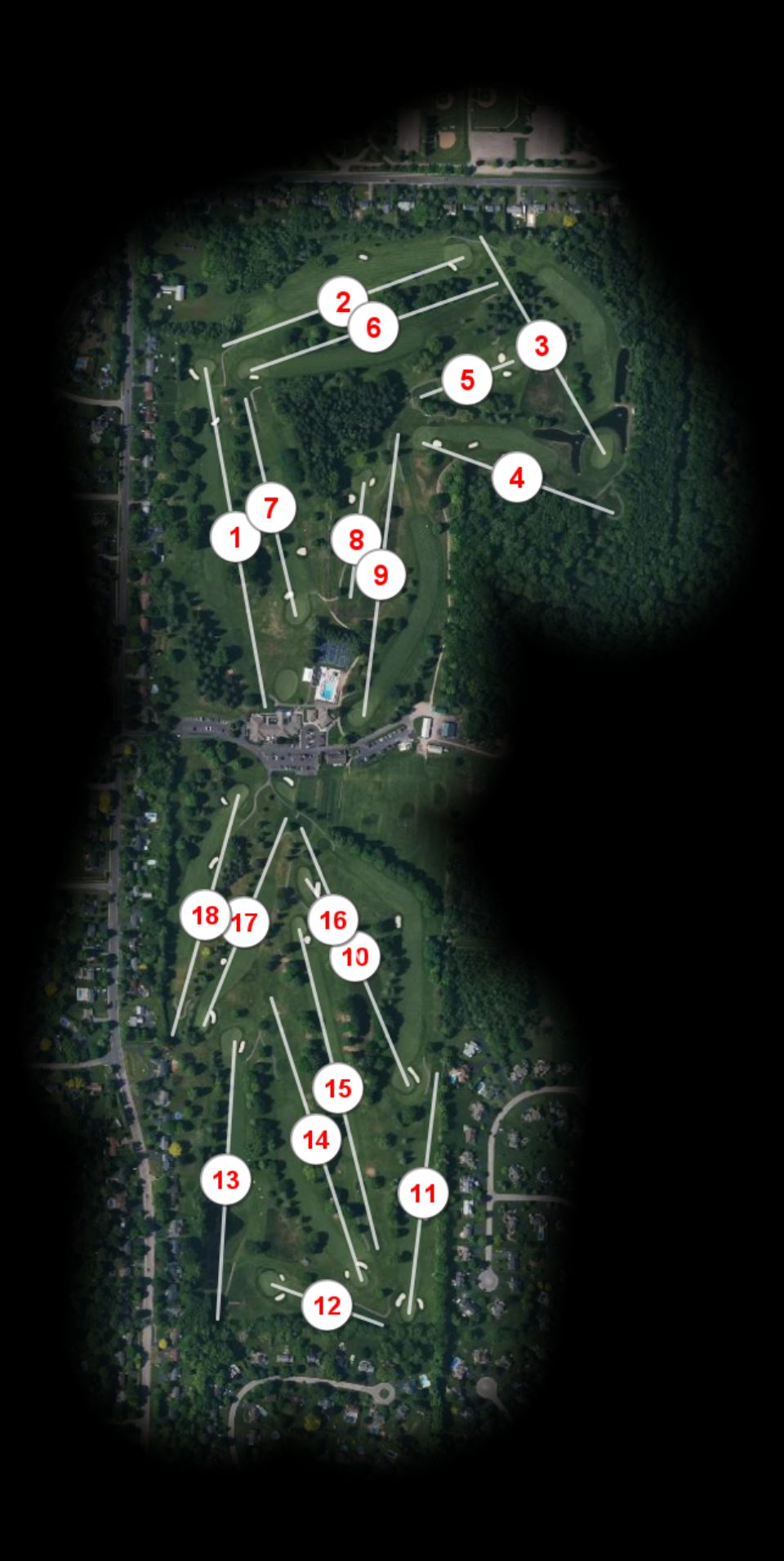 Penfield Country Club course overview