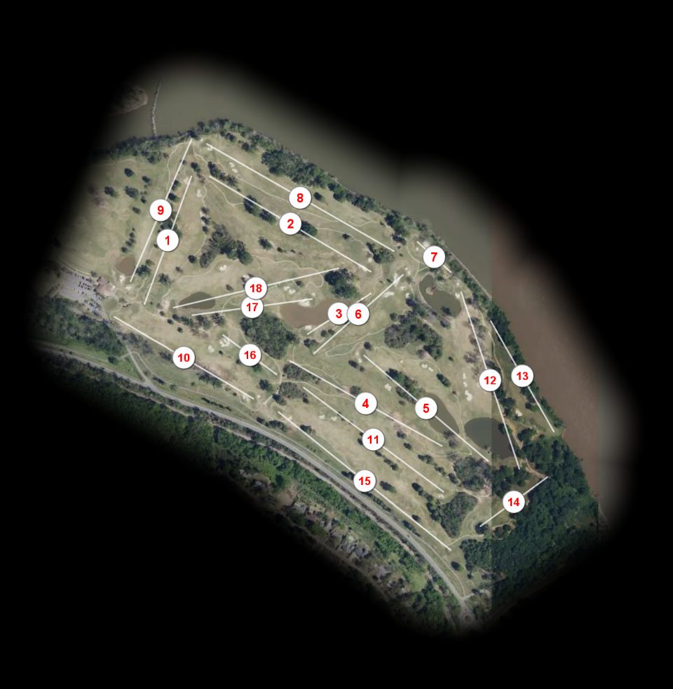 Rebsamen Park Golf Course Championship course overview