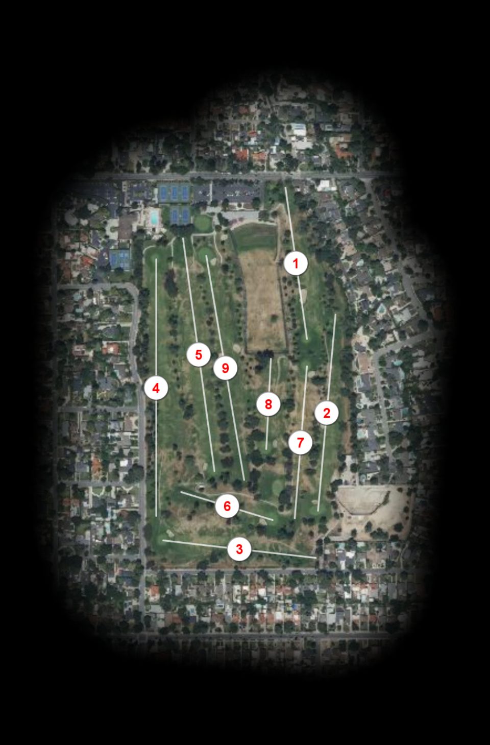 Altadena Golf Course course overview