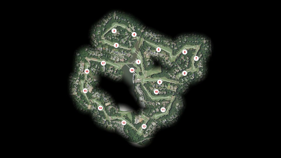 MacGregor Downs Country Club course overview